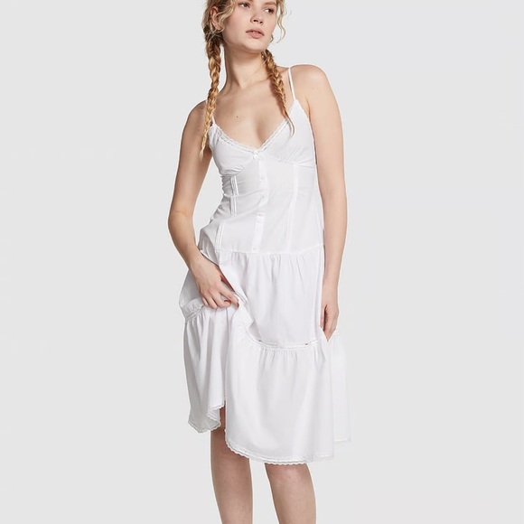 New
PINK BY FRANKIES BIKINIS
INDIANA POPLIN DRESS - Picture 2 of 5